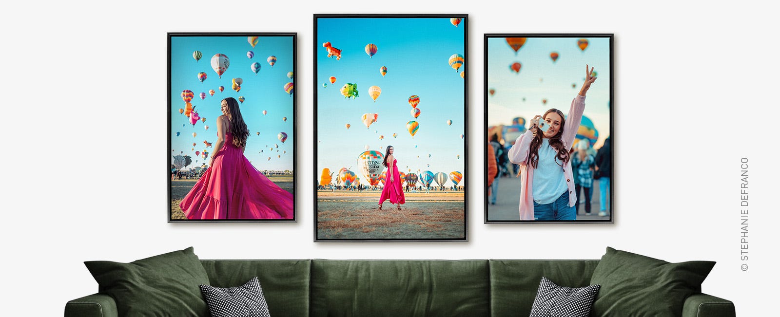 Framed Canvas Gallery Wrap Grouping